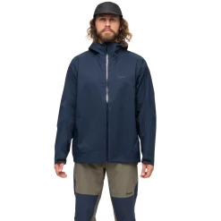 Outlet Bergans Vaagaa Allround 3L Shell Jacket Men - Navy Blue