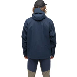 Outlet Bergans Vaagaa Allround 3L Shell Jacket Men - Navy Blue