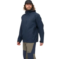 Outlet Bergans Vaagaa Allround 3L Shell Jacket Men - Navy Blue