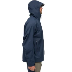 Outlet Bergans Vaagaa Allround 3L Shell Jacket Men - Navy Blue