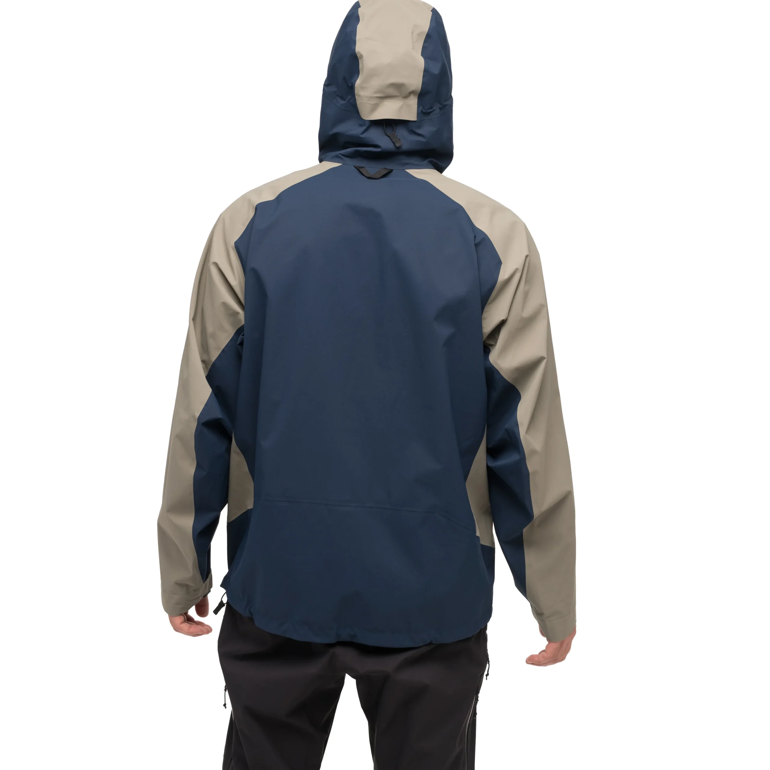 Outlet Bergans Vaagaa Allround 3L Shell Jacket Men - Navy Blue / GreenMud