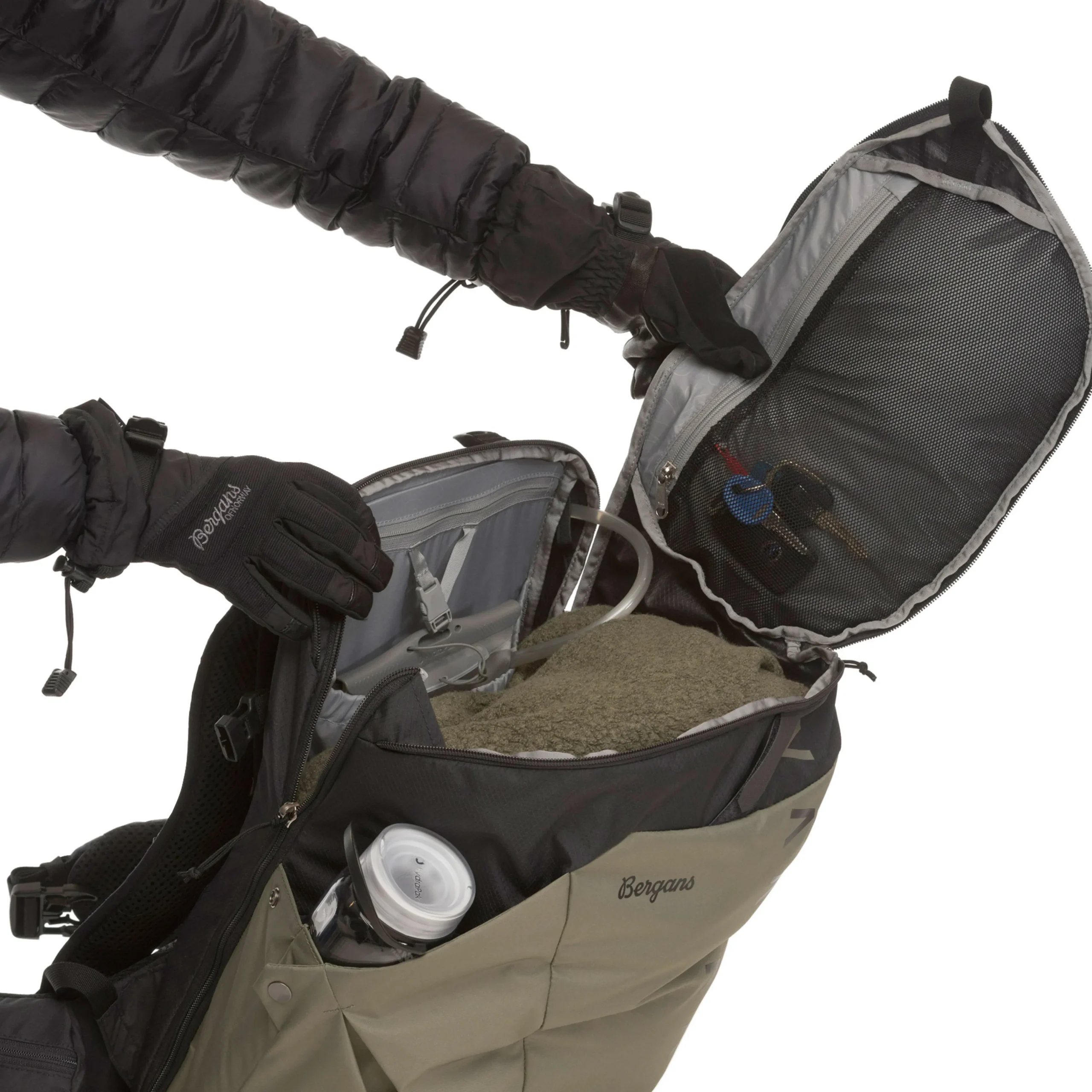 Fashion Bergans Vaagaa Daypack 33 S/M - Black / Dark Shadow Grey