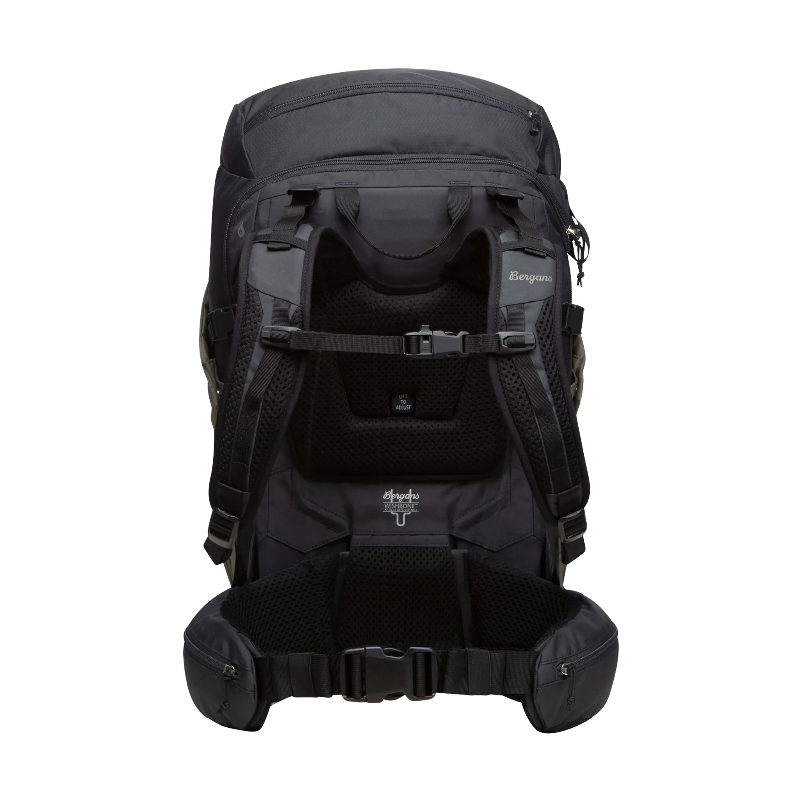 Shop Bergans Vaagaa Daypack 33 S/M - Green Mud / Dark Shadow Grey
