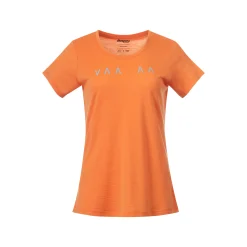 Sale Bergans Vaagaa Explore Merino Tee Women - Faded Orange