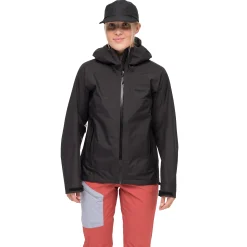 Store Bergans Vaagaa Light 3L Shell Jacket Women - Black