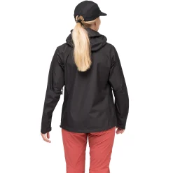 Store Bergans Vaagaa Light 3L Shell Jacket Women - Black