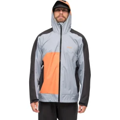 Outlet Bergans Vaagaa Light 3L Shell Jacket Men - Husky Blue / Black