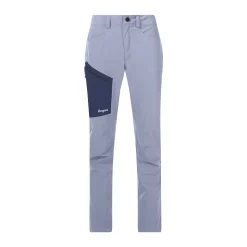 New Bergans Vaagaa Light Softshell Pants Women - Husky Blue / Navy Blue