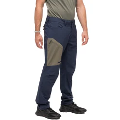 New Bergans Vaagaa Light Softshell Pants Men - Navy Blue / GreenMud