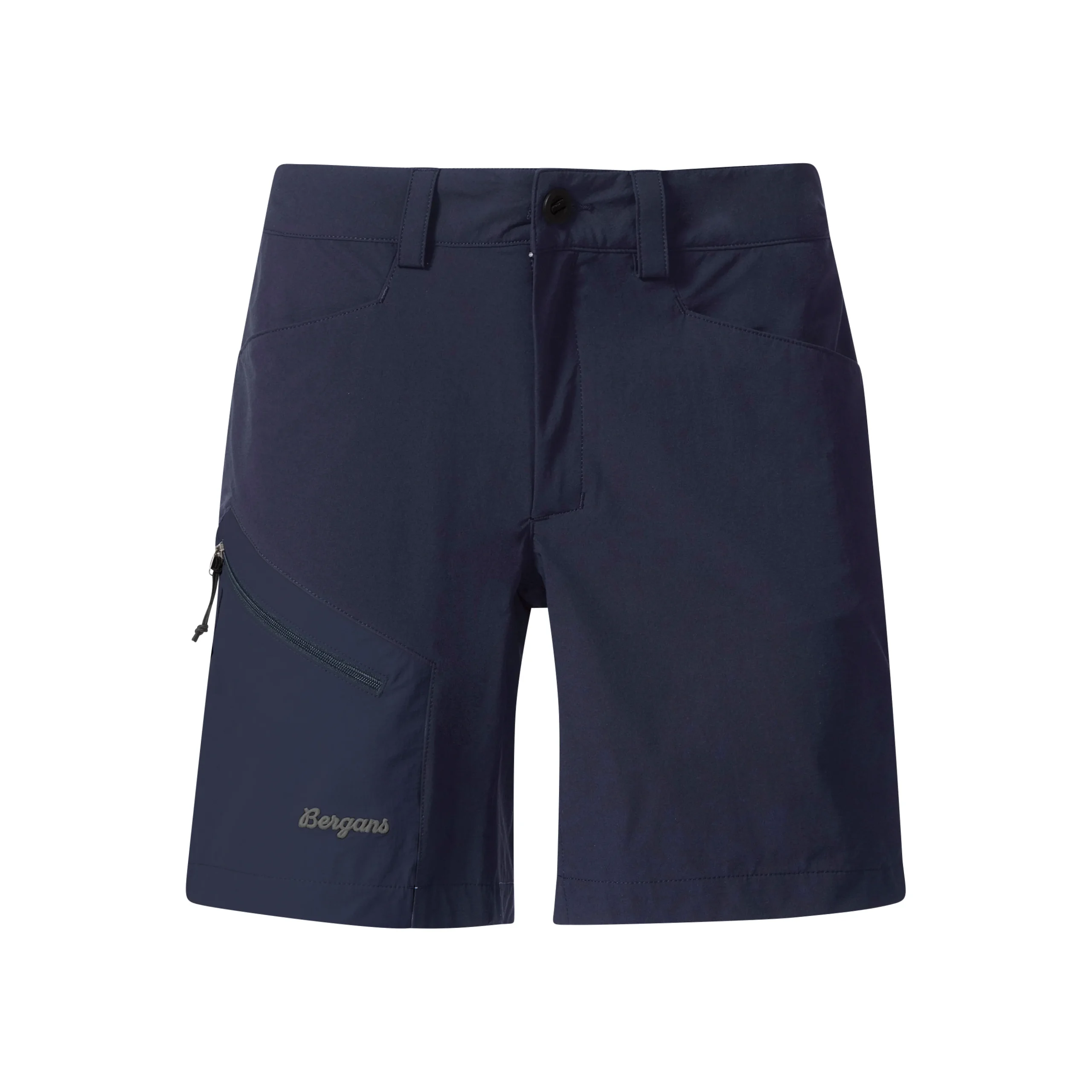 Flash Sale Bergans Vaagaa Light Softshell Shorts Women - Navy Blue