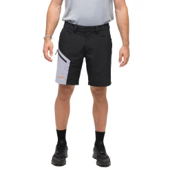 Hot Bergans Vaagaa Light Softshell Shorts Men - Black / Husky Blue