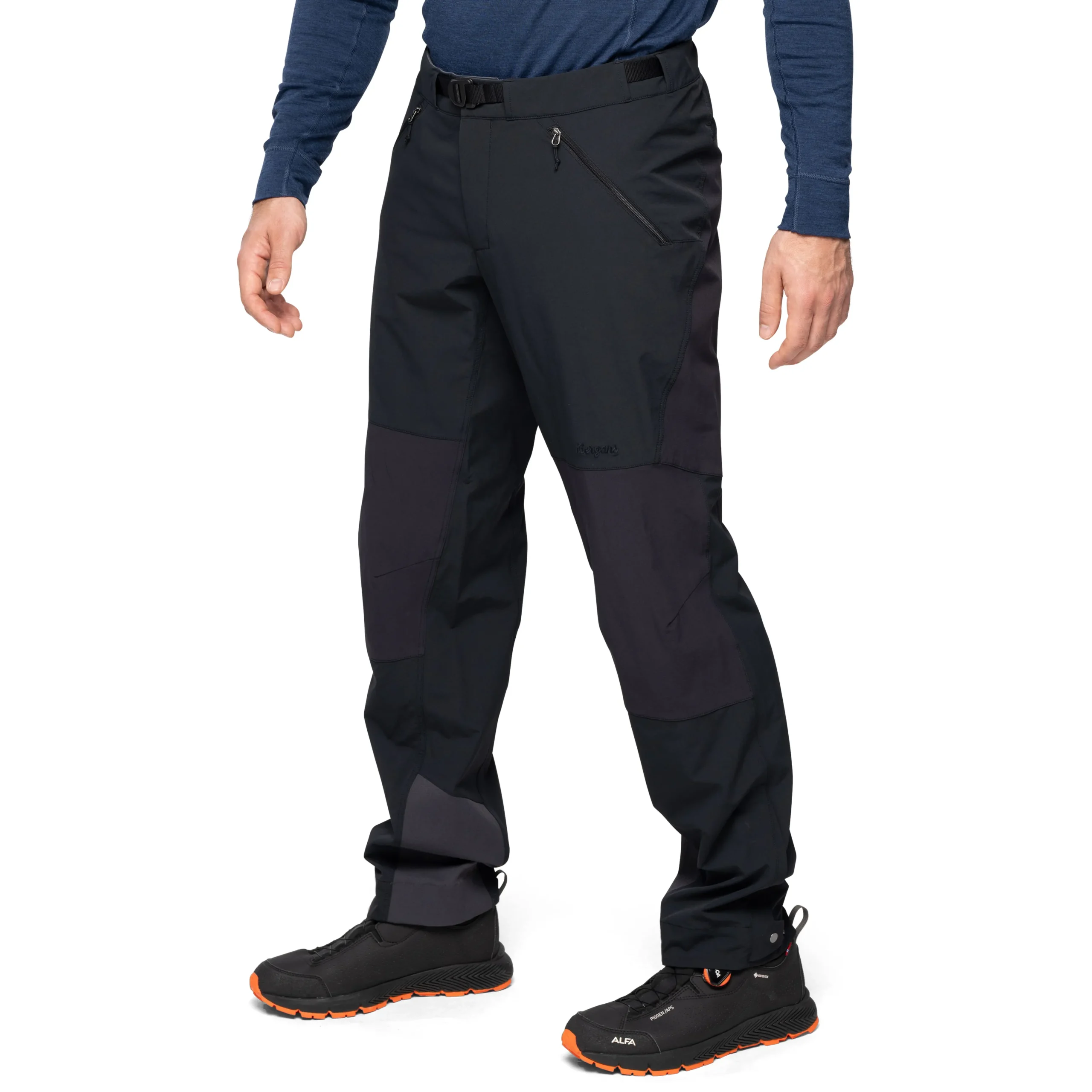 Shop Bergans Vaagaa Softshell Pants Men - Black