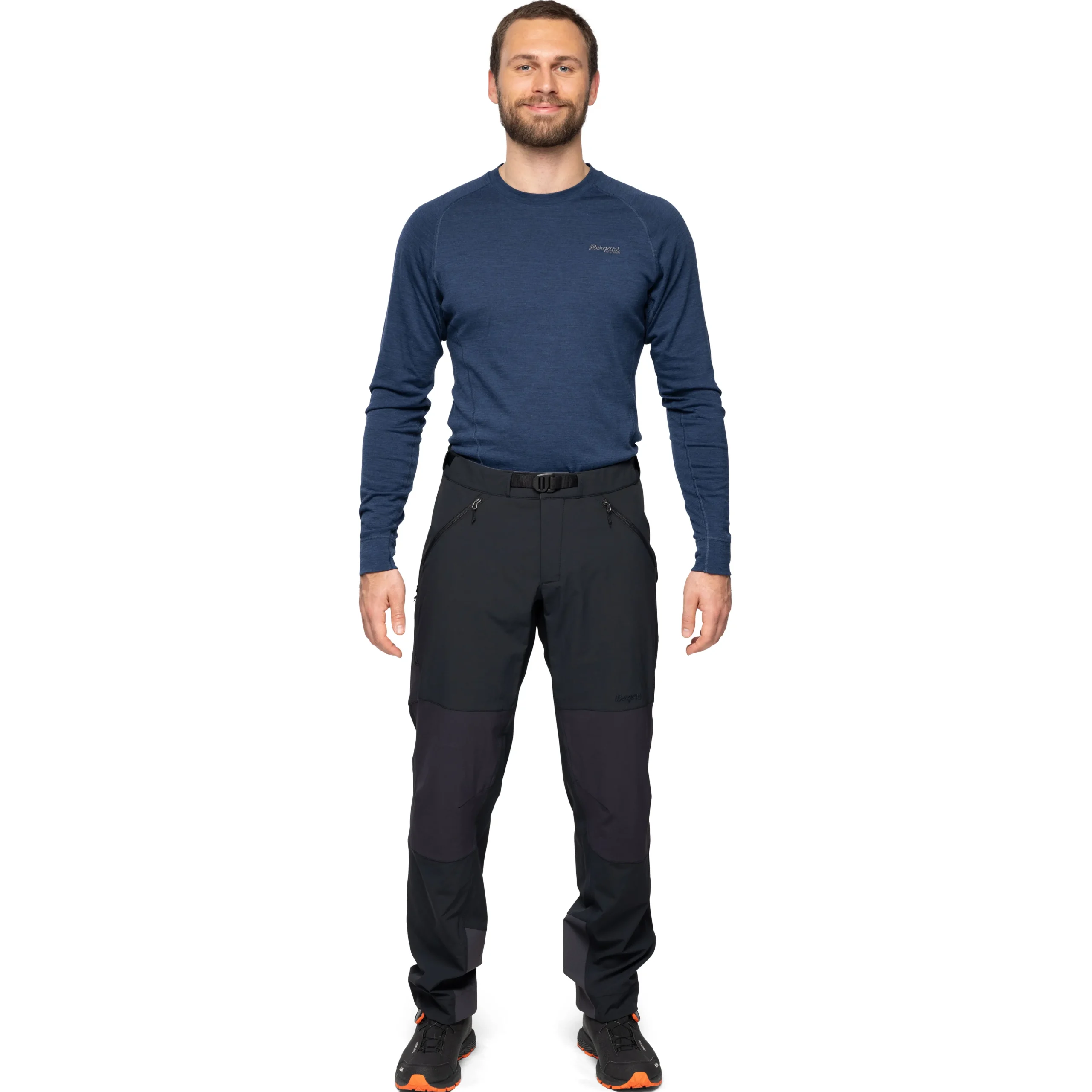 Shop Bergans Vaagaa Softshell Pants Men - Black