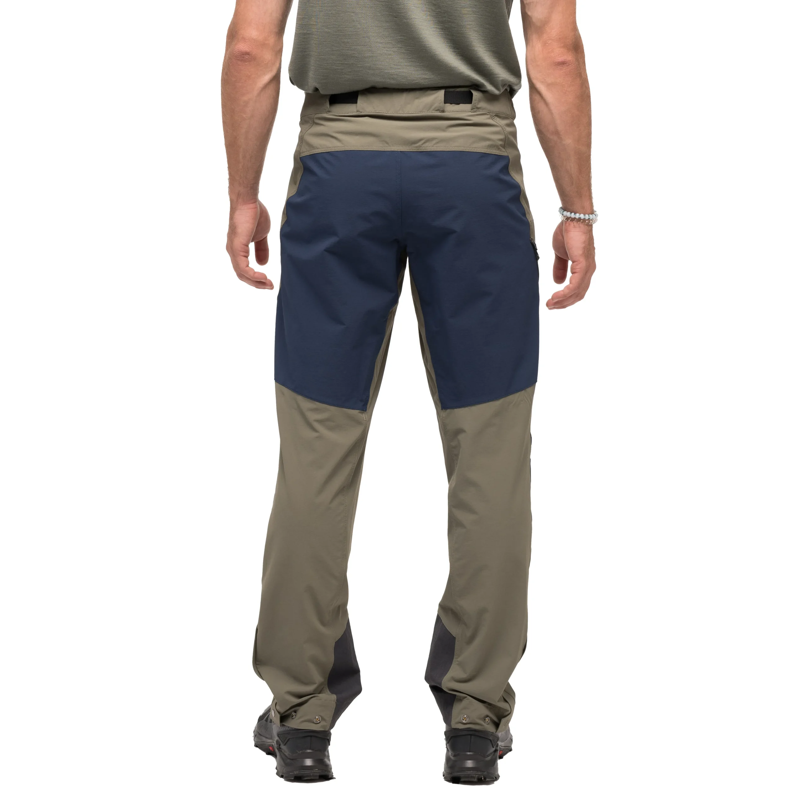 Best Bergans Vaagaa Softshell Pants Men - Green Mud / Navy