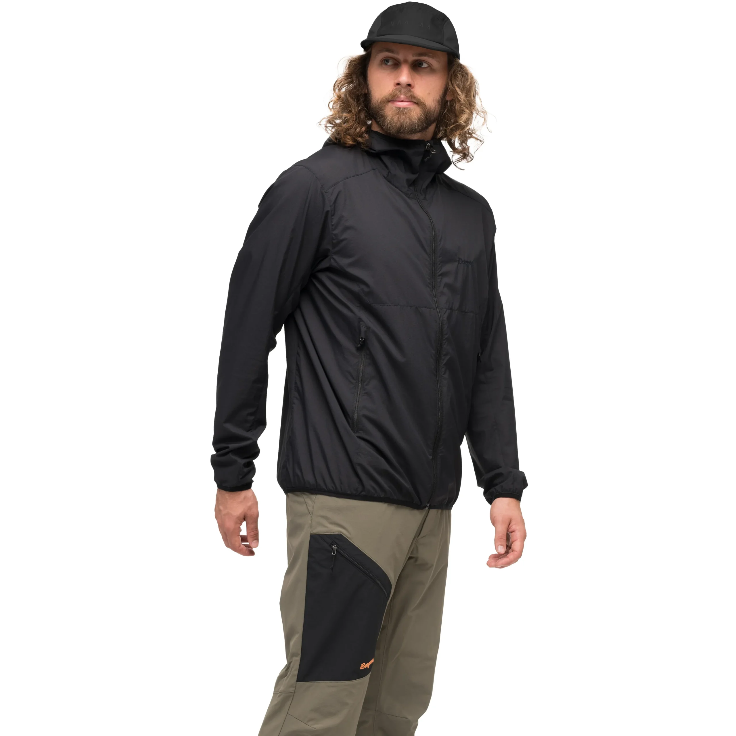Cheap Bergans Vaagaa Windbreaker Jacket Men - Black