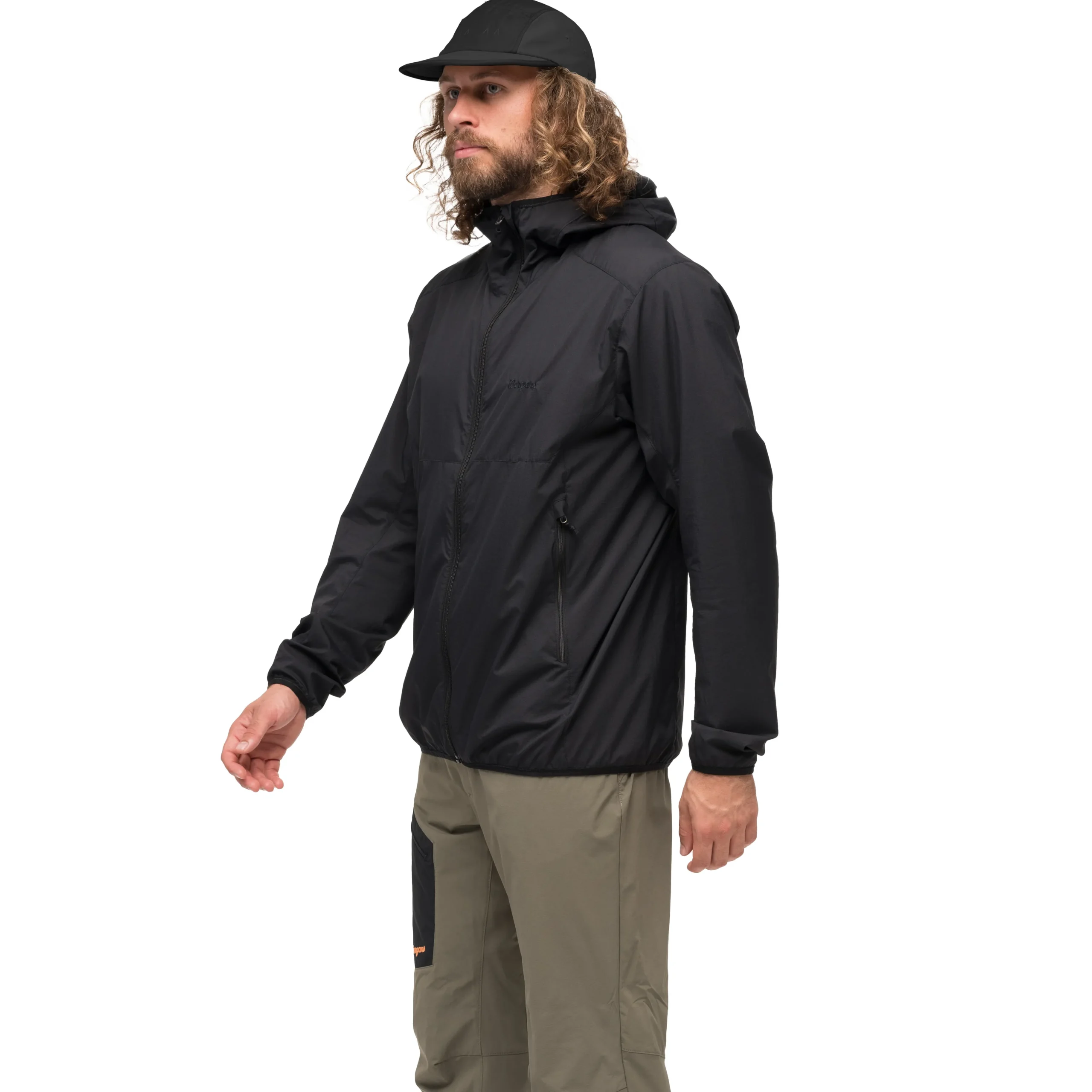 Cheap Bergans Vaagaa Windbreaker Jacket Men - Black