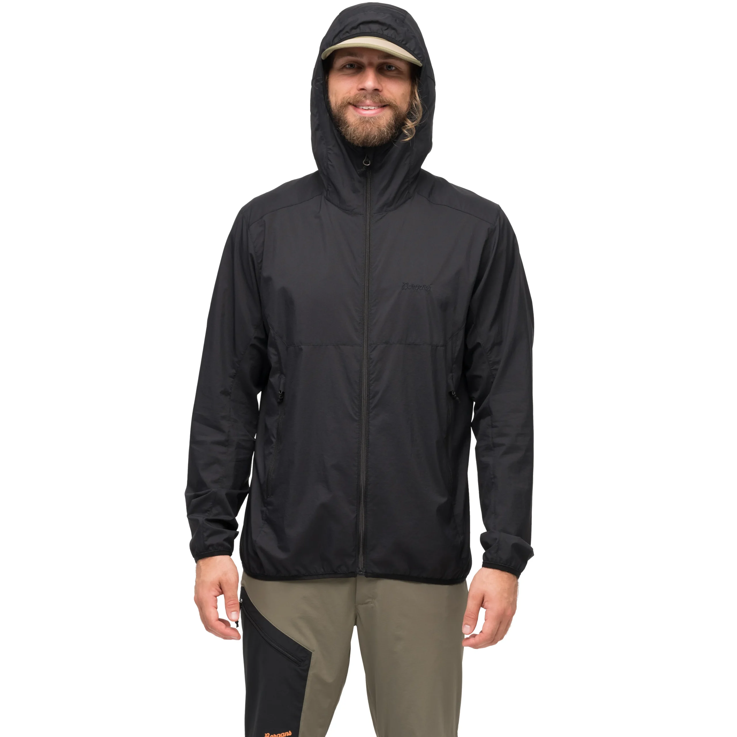 Cheap Bergans Vaagaa Windbreaker Jacket Men - Black