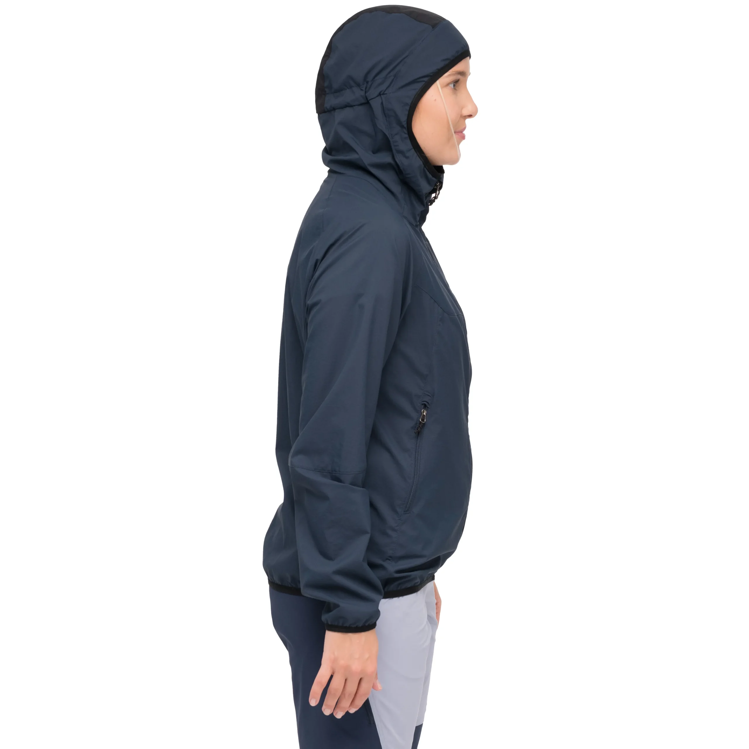 Fashion Bergans Vaagaa Windbreaker Jacket Women - Navy Blue