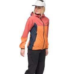 Flash Sale Bergans Vaagaa Windbreaker Jacket Women - Faded Orange / Rusty Dust