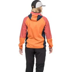 Flash Sale Bergans Vaagaa Windbreaker Jacket Women - Faded Orange / Rusty Dust