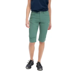 Best Sale Bergans Vandre Light Softshell Long Shorts Women - Dark Jade Green