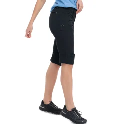 Shop Bergans Vandre Light Softshell Long Shorts Women - Black