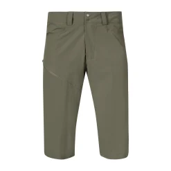 Outlet Bergans Vandre Light Softshell Long Shorts Men - Green Mud