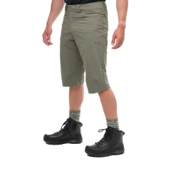 Outlet Bergans Vandre Light Softshell Long Shorts Men - Green Mud