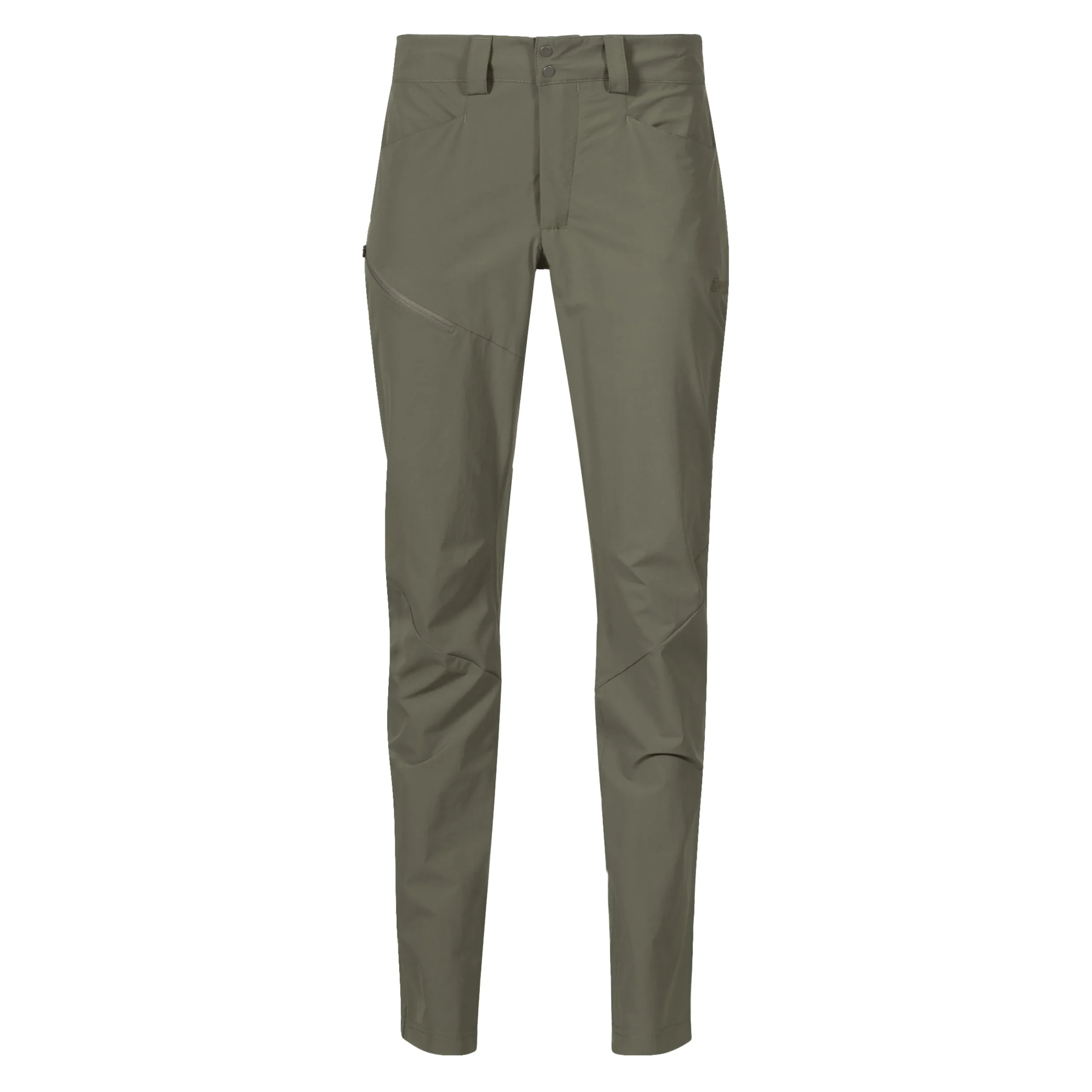 Flash Sale Bergans Vandre Light Softshell Pants Women - Green Mud