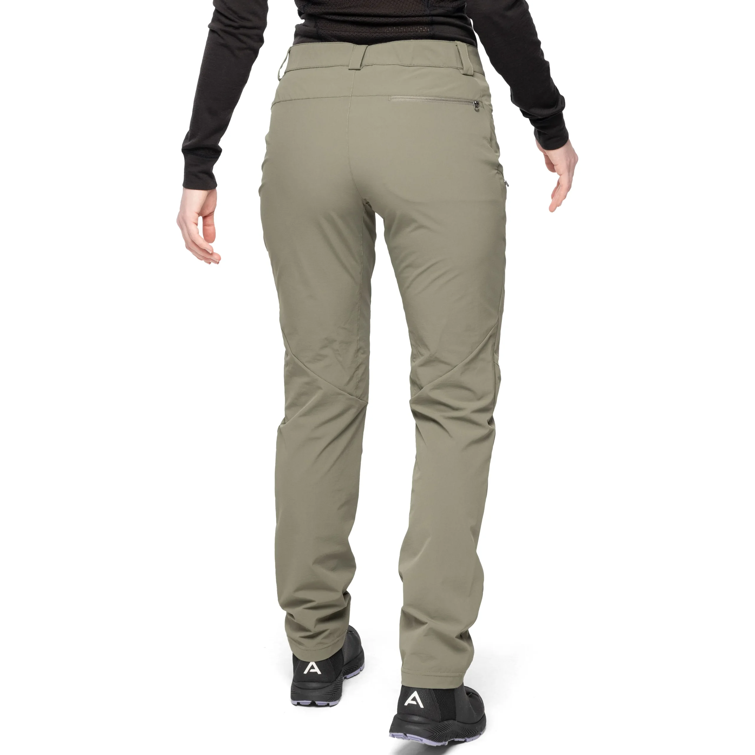 Flash Sale Bergans Vandre Light Softshell Pants Women - Green Mud