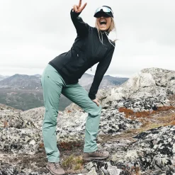 Fashion Bergans Vandre Light Softshell Pants Women - Dark Jade Green