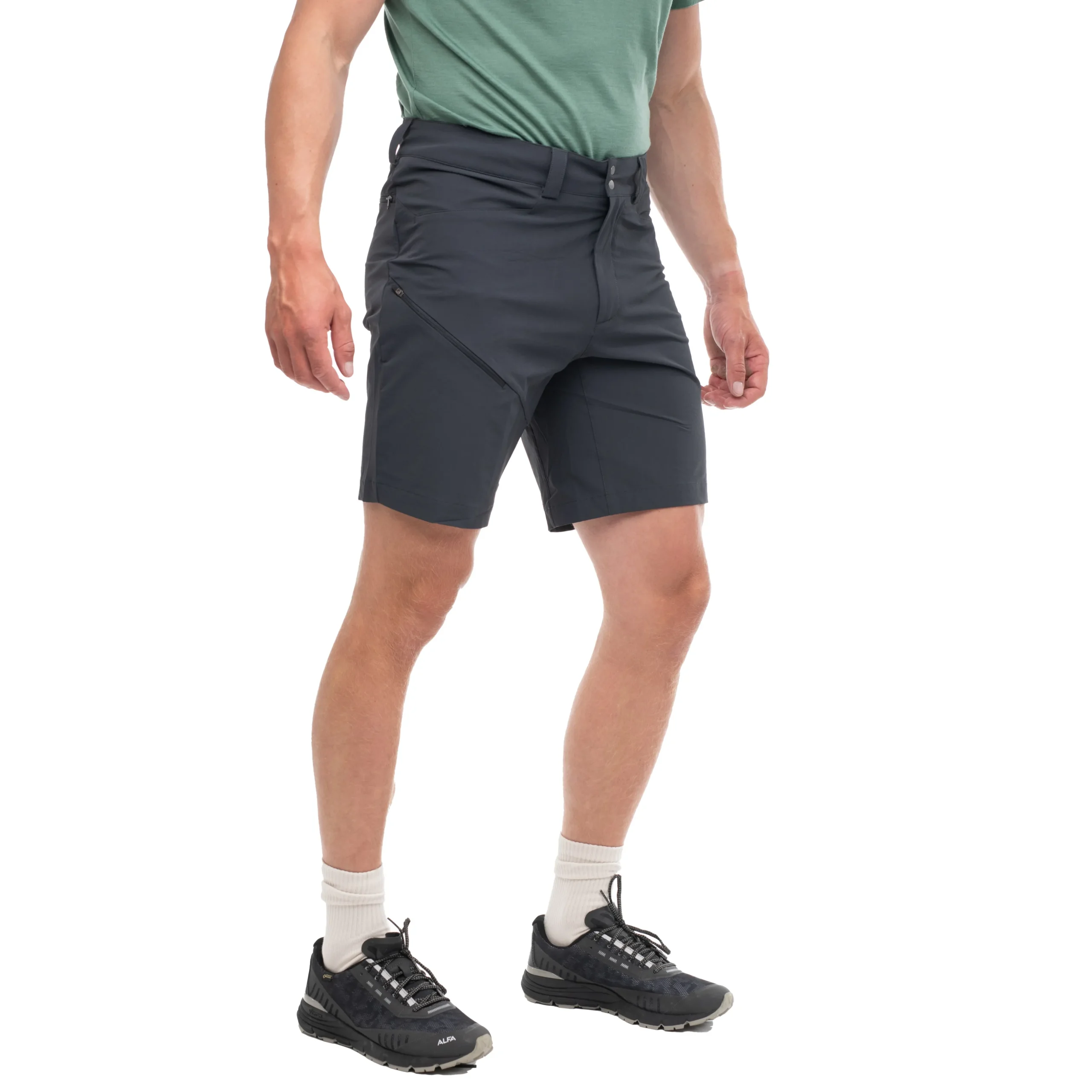 Cheap Bergans Vandre Light Softshell Shorts Men - Dark Shadow Grey