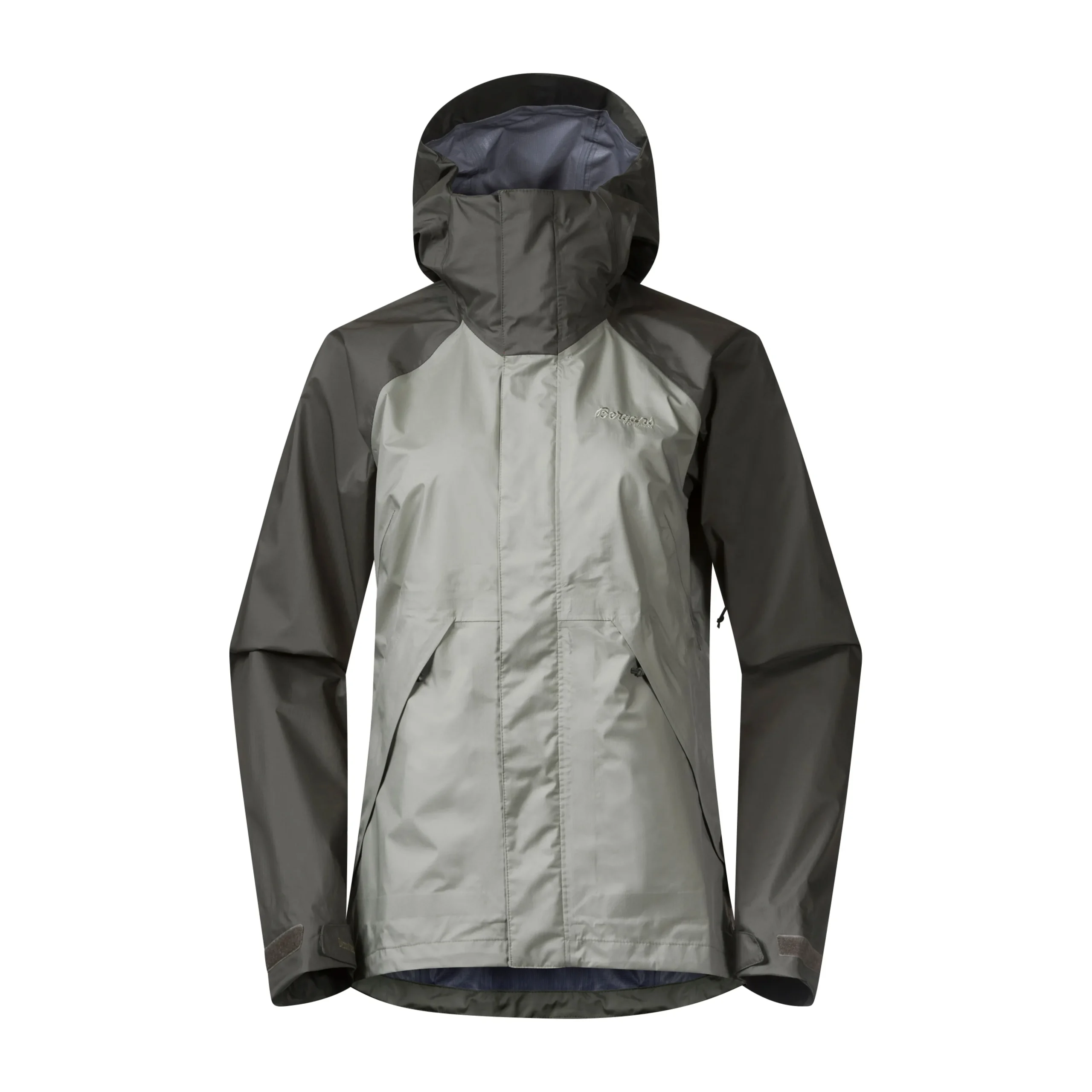 Flash Sale Bergans Vatne 3L W Jacket - Green Mud / Light Green Mud