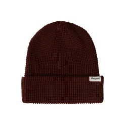 Fashion Bergans Waffle Knit Beanie - Amarone Red