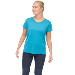 Online Bergans Whenever Merino Tee Women - Aqua Lagoon