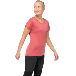 Outlet Bergans Whenever Merino Tee Women - Rusty Dust