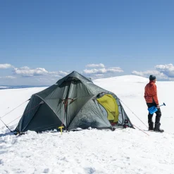 Flash Sale Bergans Wiglo®LT V.2 4-Persons Tent - Light Fog Blue