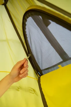 Flash Sale Bergans Wiglo®LT V.2 4-Persons Tent - Light Fog Blue