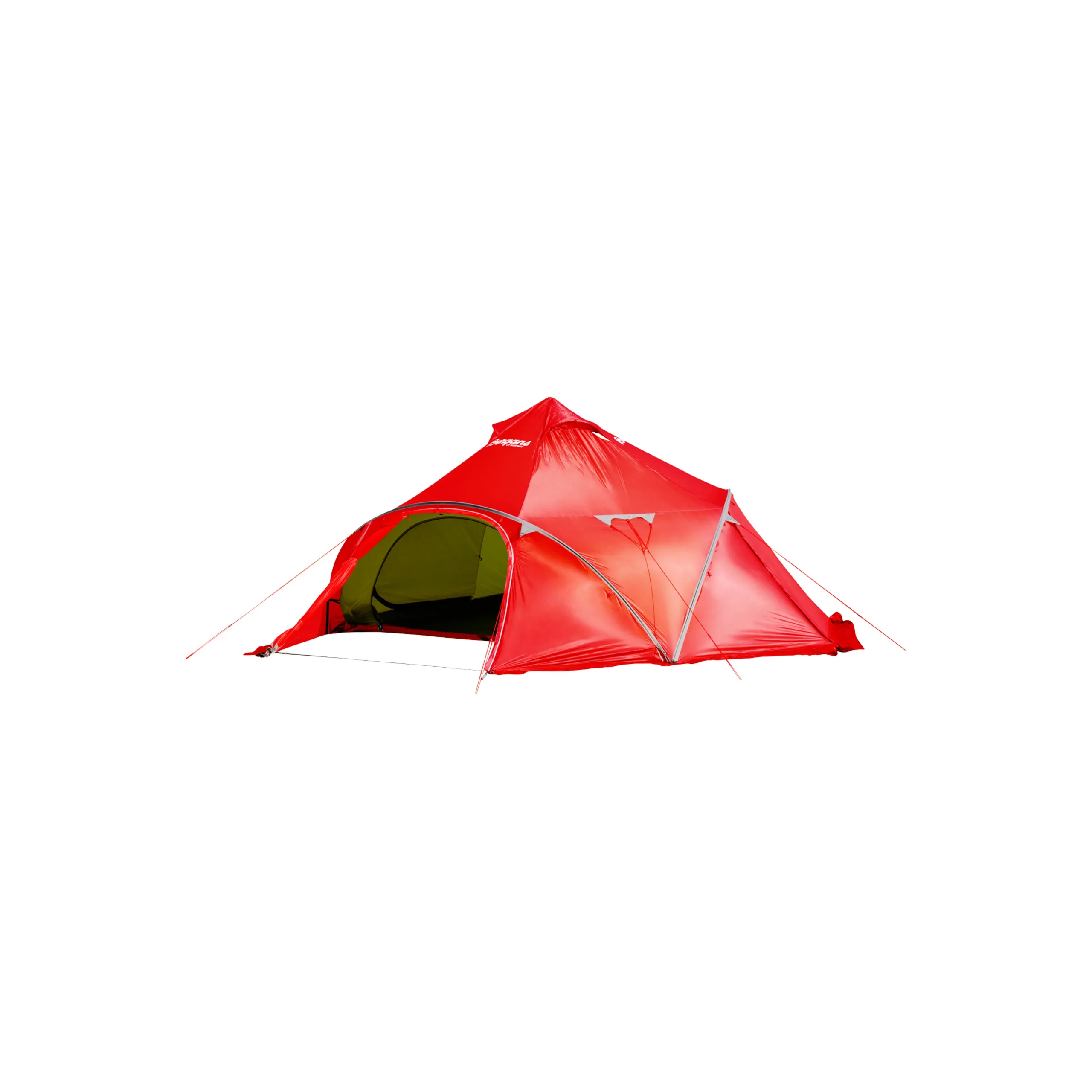 Outlet Bergans Wiglo®LT V.2 4-Persons Tent - Red