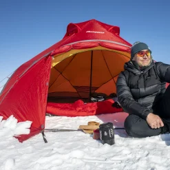 Outlet Bergans Wiglo®LT V.2 4-Persons Tent - Red