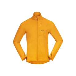 Cheap Bergans Y LightLine Essence Midlayer Jacket Men - Mango Yellow