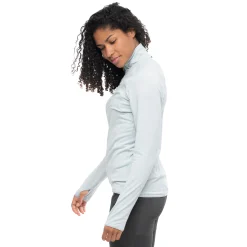 Best Sale Bergans Y LightLine Essence Midlayer Jacket Women - Pearl Grey