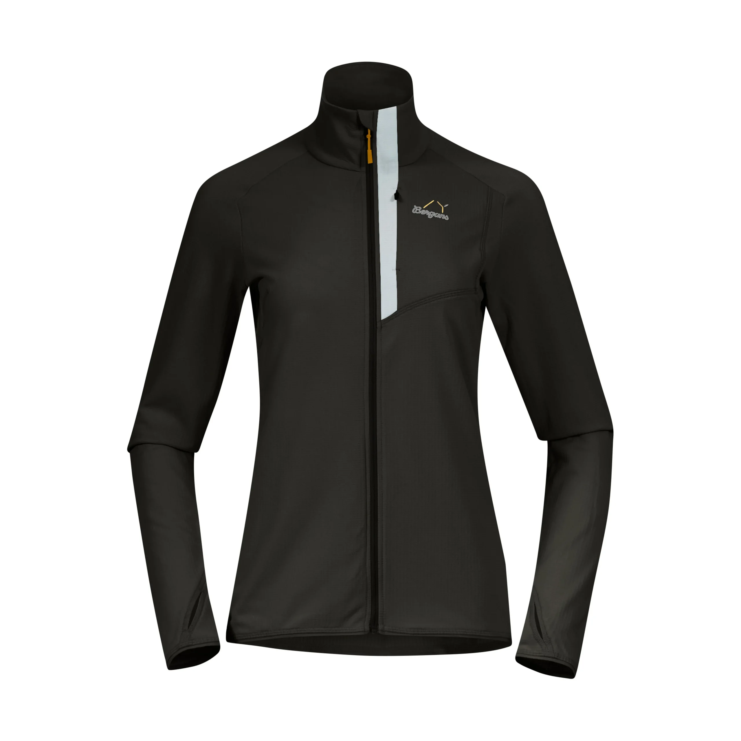 Cheap Bergans Y LightLine Essence Midlayer Jacket Women - Dark Shadow Grey