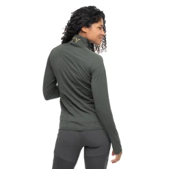 Cheap Bergans Y LightLine Essence Midlayer Jacket Women - Dark Shadow Grey