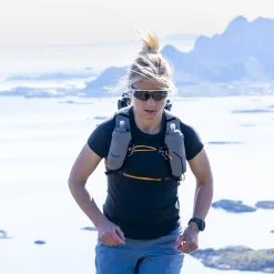 Discount Bergans Y LightLine Merino Tee Women - Dark Shadow Grey / Pearl Grey
