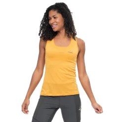 Best Sale Bergans Y LightLine Merino Top Women - Mango Yellow