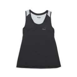 Outlet Bergans Y LightLine Merino Top Women - Dark Shadow Grey / Pearl Grey