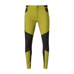 Store Bergans Y LightLine Progressive Pants Men - Golden Lime Green / Dark Shadow Grey