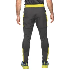 Store Bergans Y LightLine Progressive Pants Men - Golden Lime Green / Dark Shadow Grey