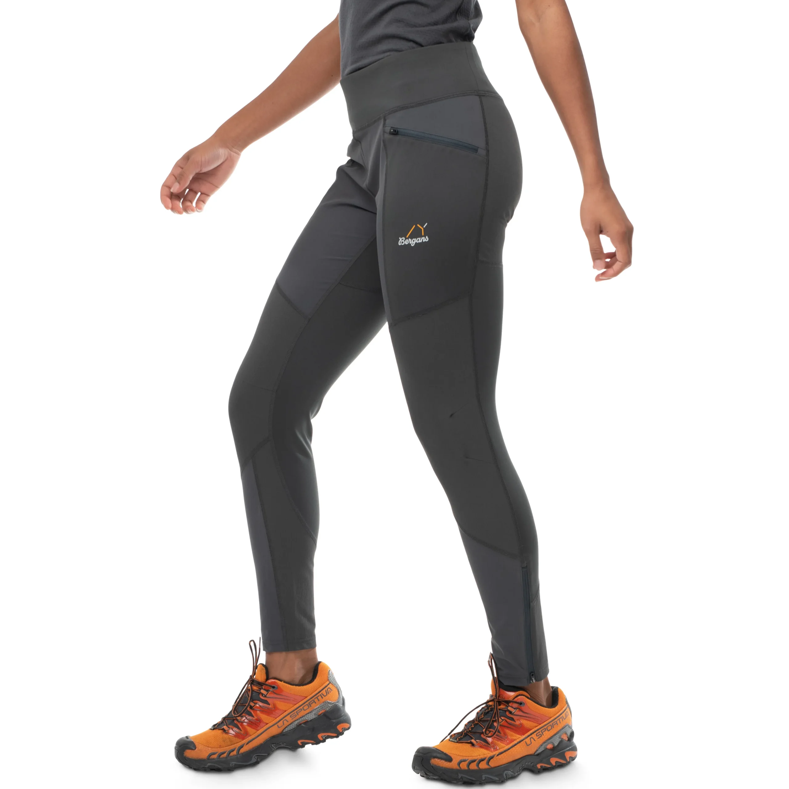 Outlet Bergans Y LightLine Progressive Tights Women - Dark Shadow Grey
